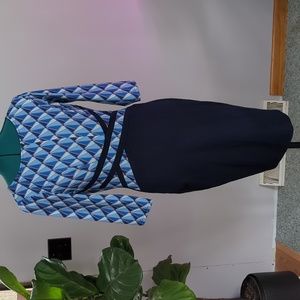 VFSHOW Dress Bodycon pencil skirt Front & Back Zip Size M